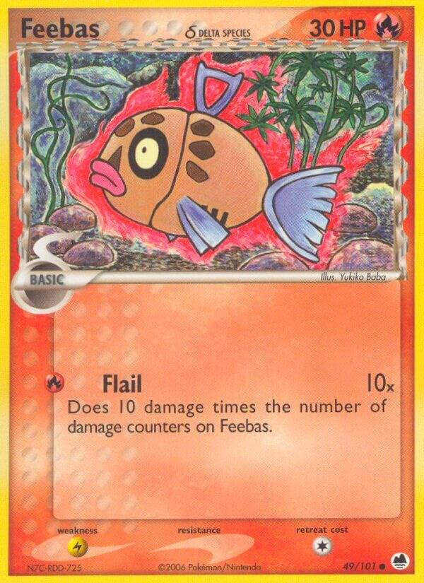 Feebas (Delta Species) (EX Dragon Frontiers)