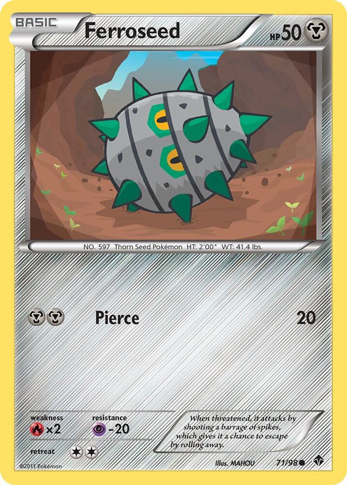Ferroseed (71) (Emerging Powers)