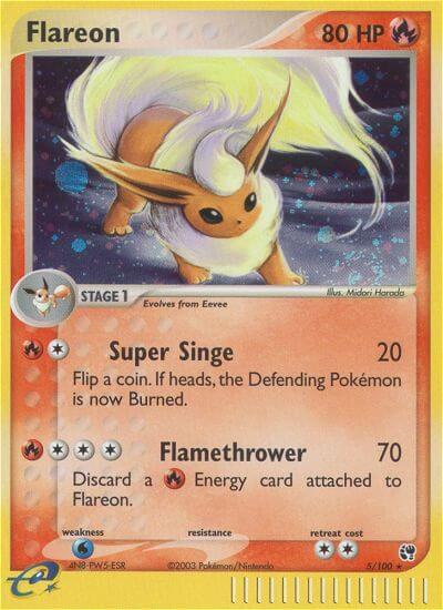 Flareon (EX Sandstorm)