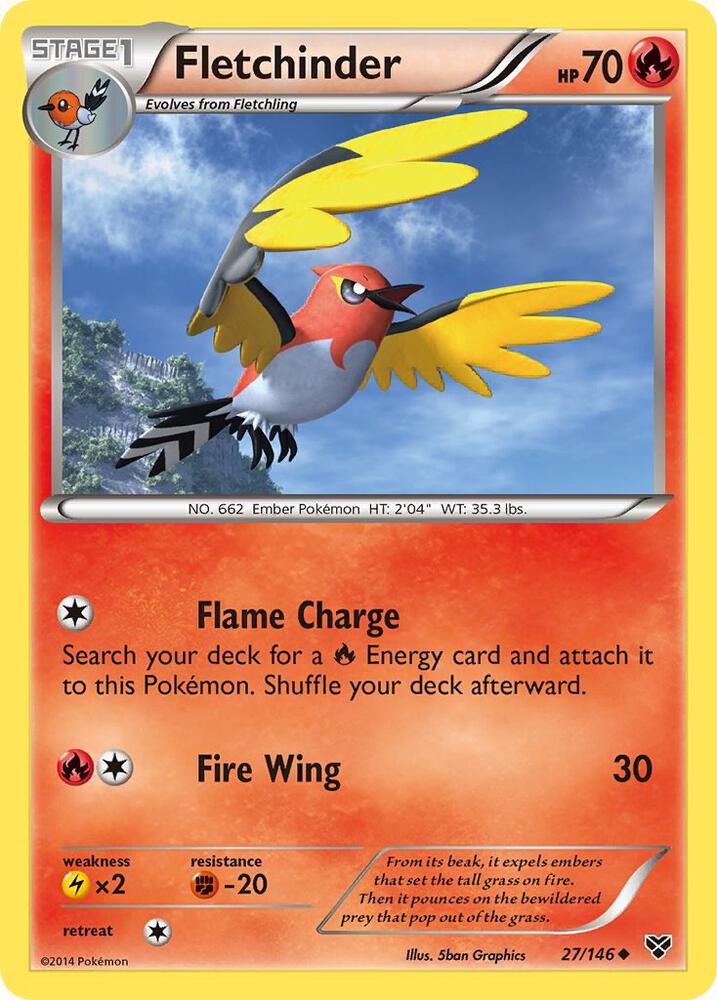 Fletchinder (XY Base Set)