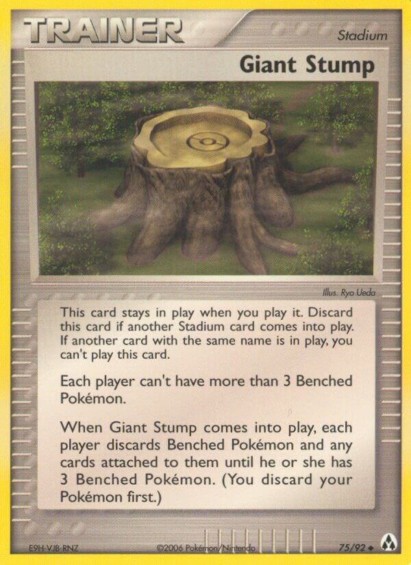 Giant Stump (EX Legend Maker)