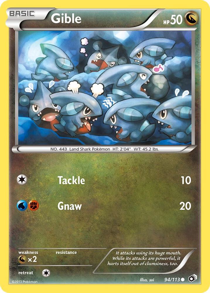 Gible (Legendary Treasures)