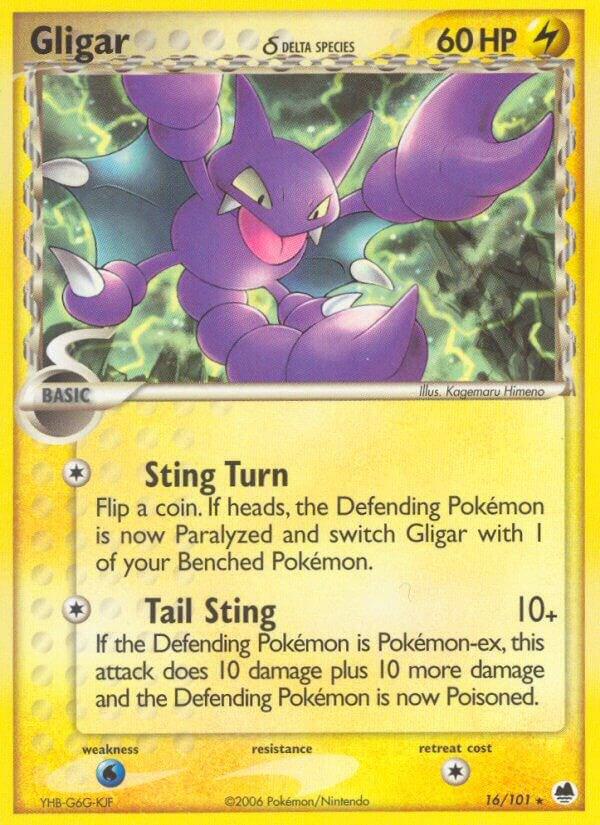 Gligar (Delta Species) (EX Dragon Frontiers)