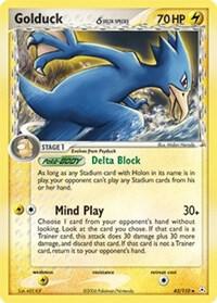 Golduck (Delta Species) (EX Holon Phantoms)