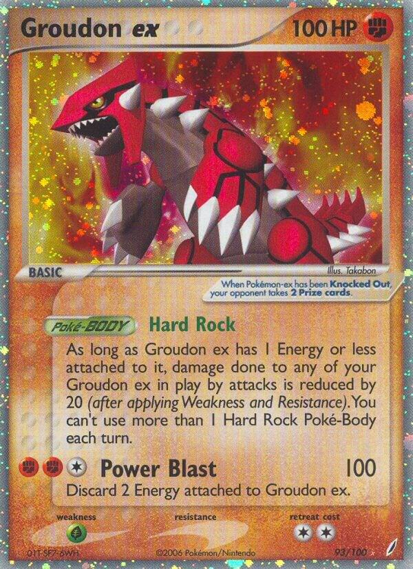 Groudon ex (EX Crystal Guardians)