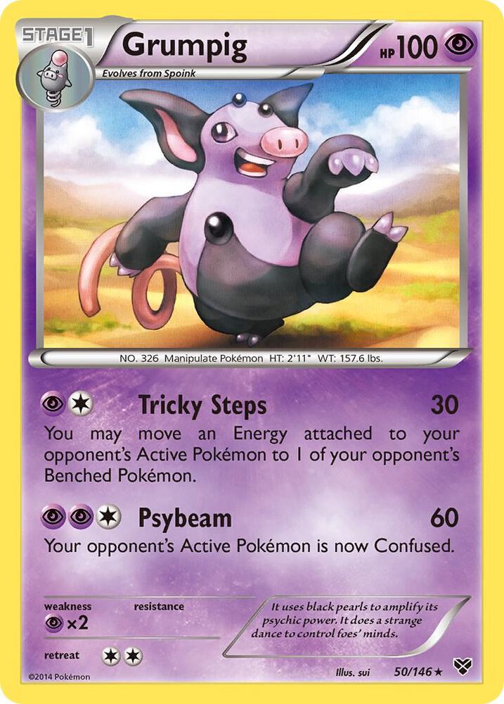 Grumpig (XY Base Set)