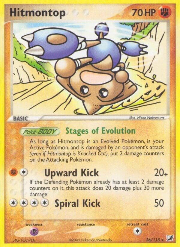 Hitmontop (EX Unseen Forces)