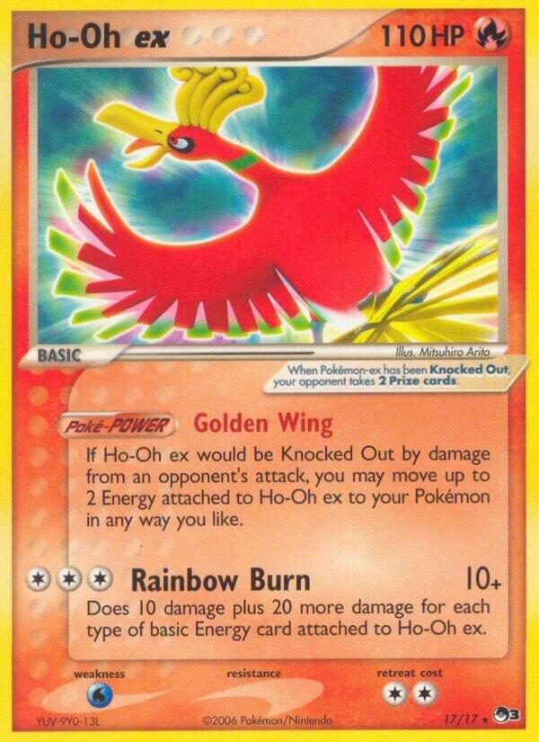 Ho-Oh ex (Non-Holo) (POP Series 3)