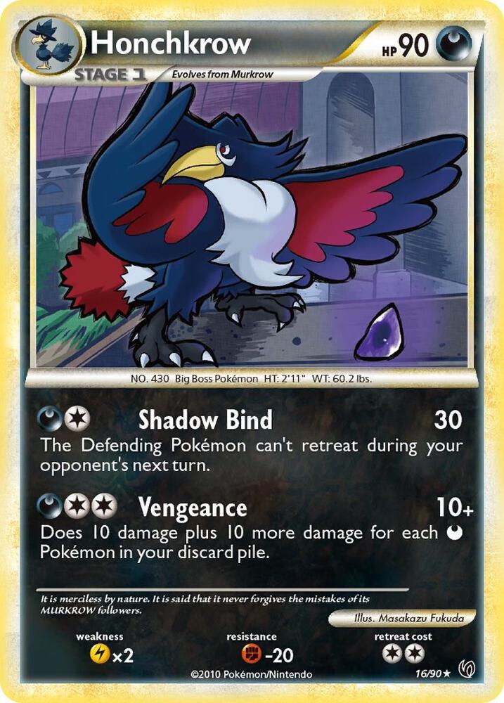 Honchkrow (16) (Undaunted)