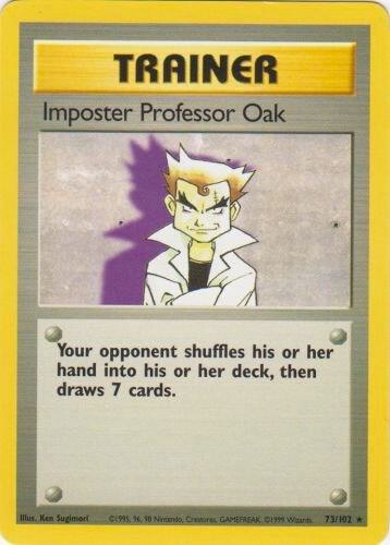 Imposter Professor Oak (Base Set)