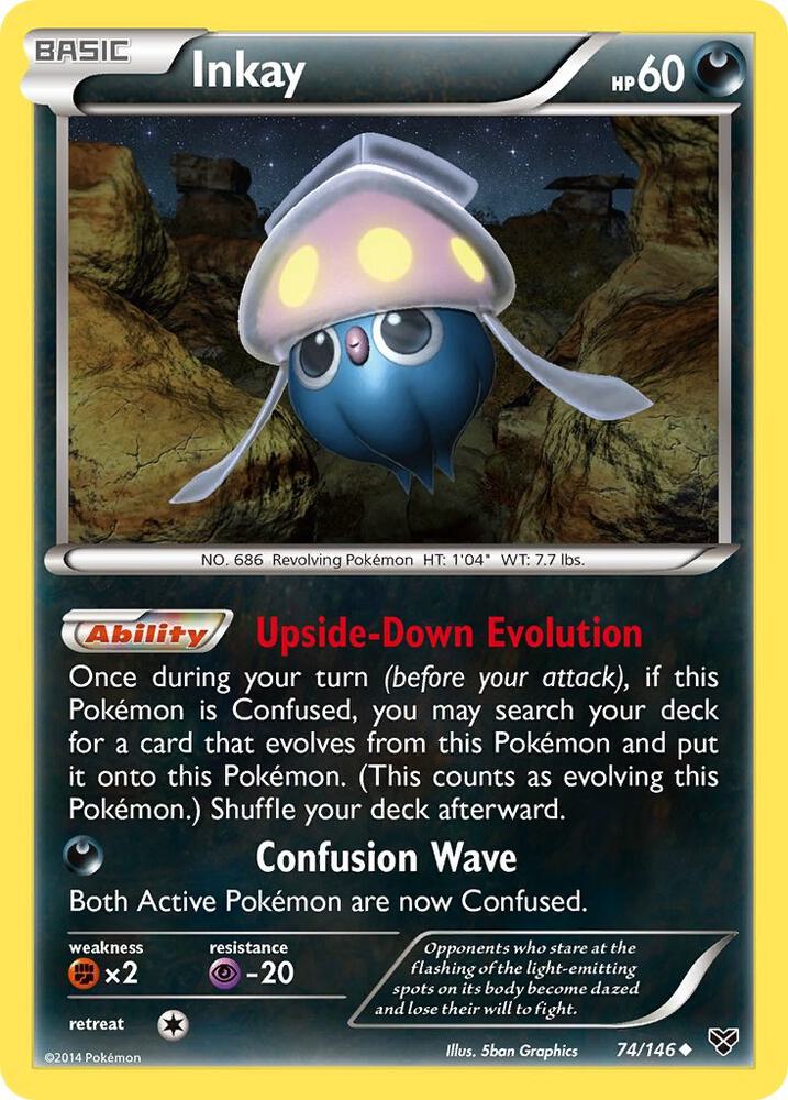 Inkay (74) (XY Base Set)
