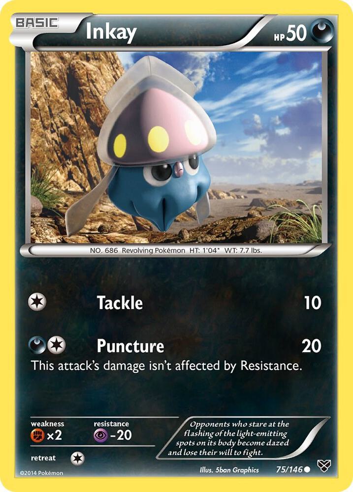 Inkay (75) (XY Base Set)