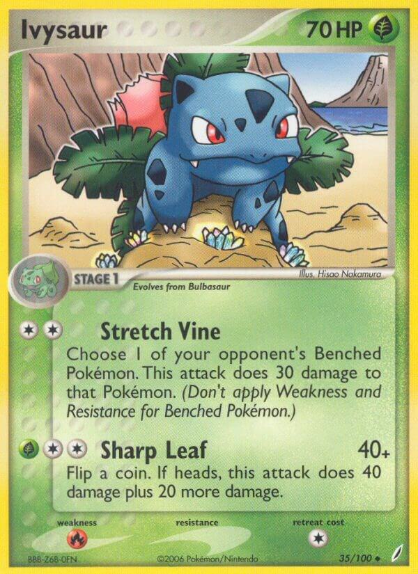 Ivysaur - 035/100 (EX Crystal Guardians)