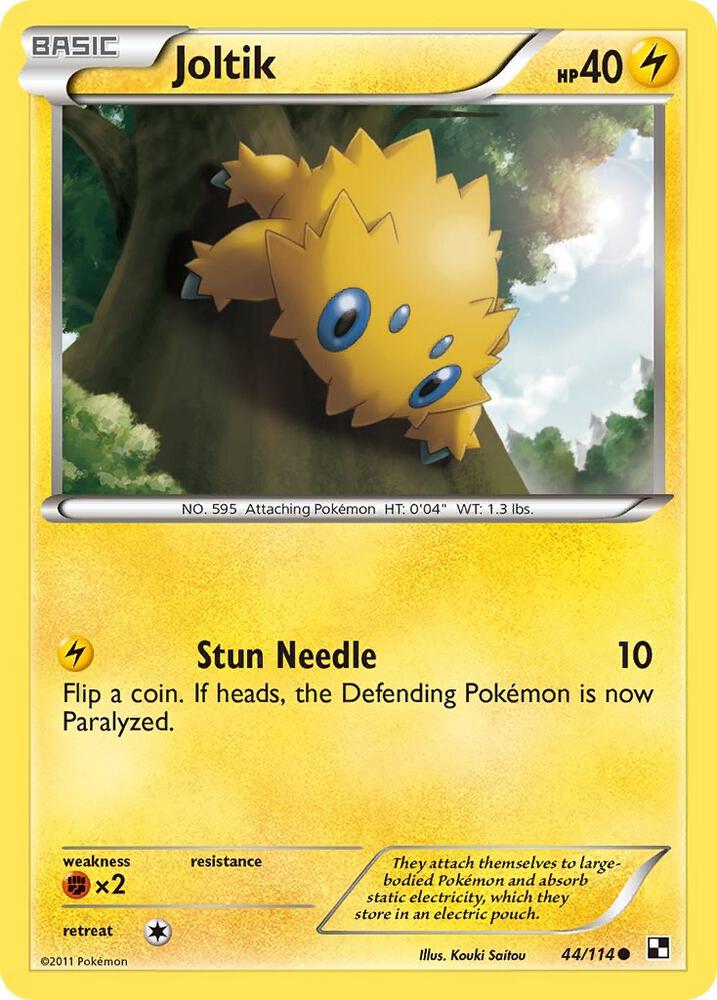 Joltik (44) (Black and White)