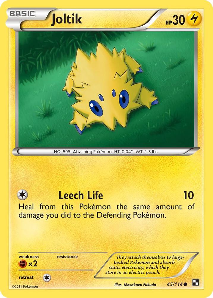 Joltik (45) (Black and White)