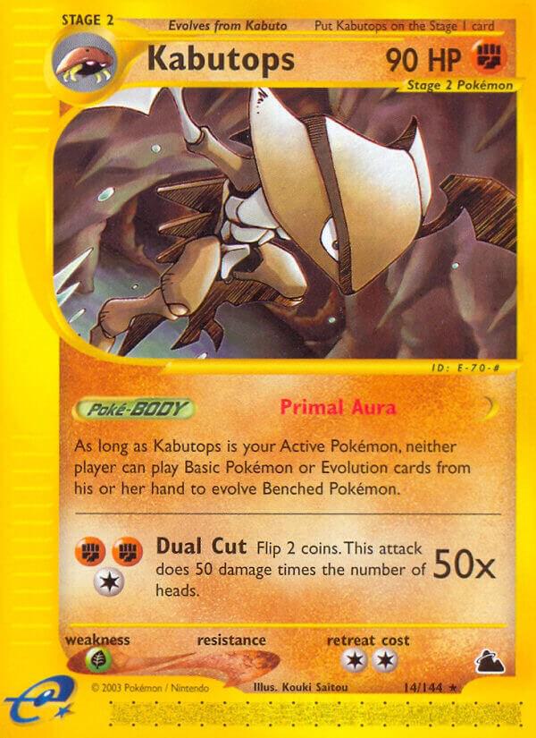 Kabutops (14) (Skyridge)