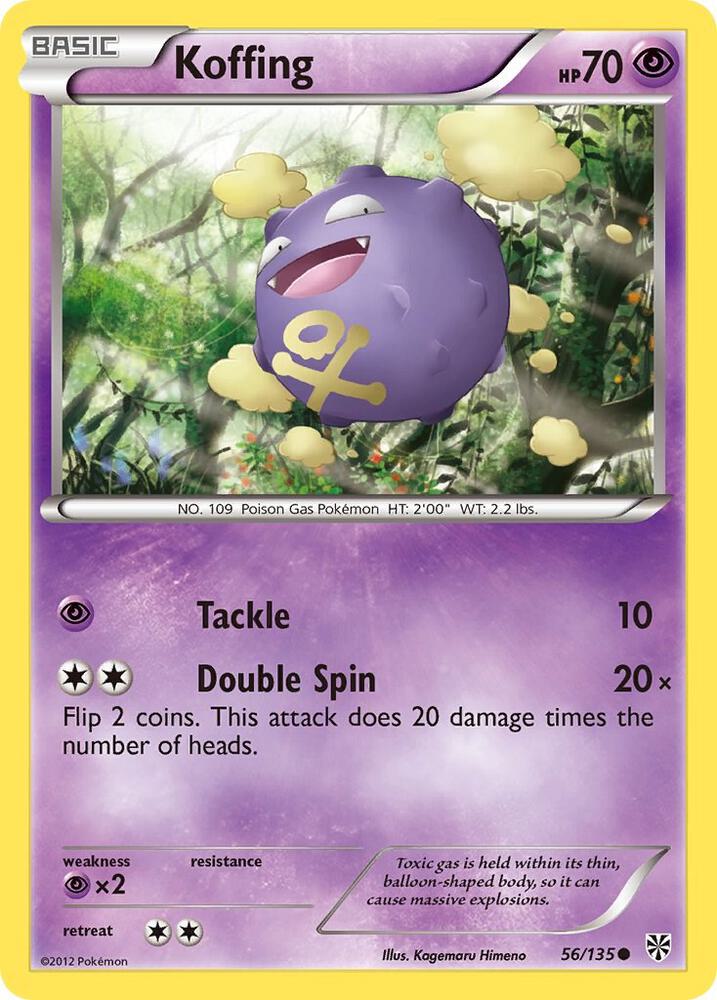 Koffing (56) (Plasma Storm)