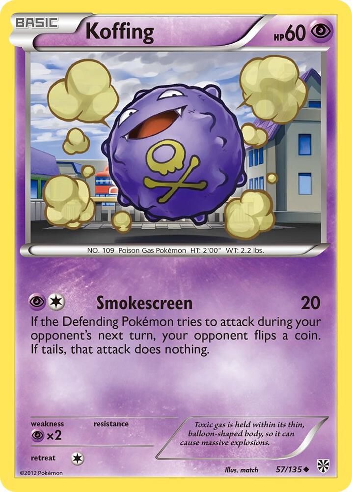 Koffing (57) (Plasma Storm)