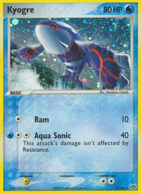Kyogre - 006/106 (EX Emerald)