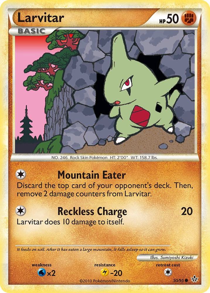 Larvitar (50) (Unleashed)