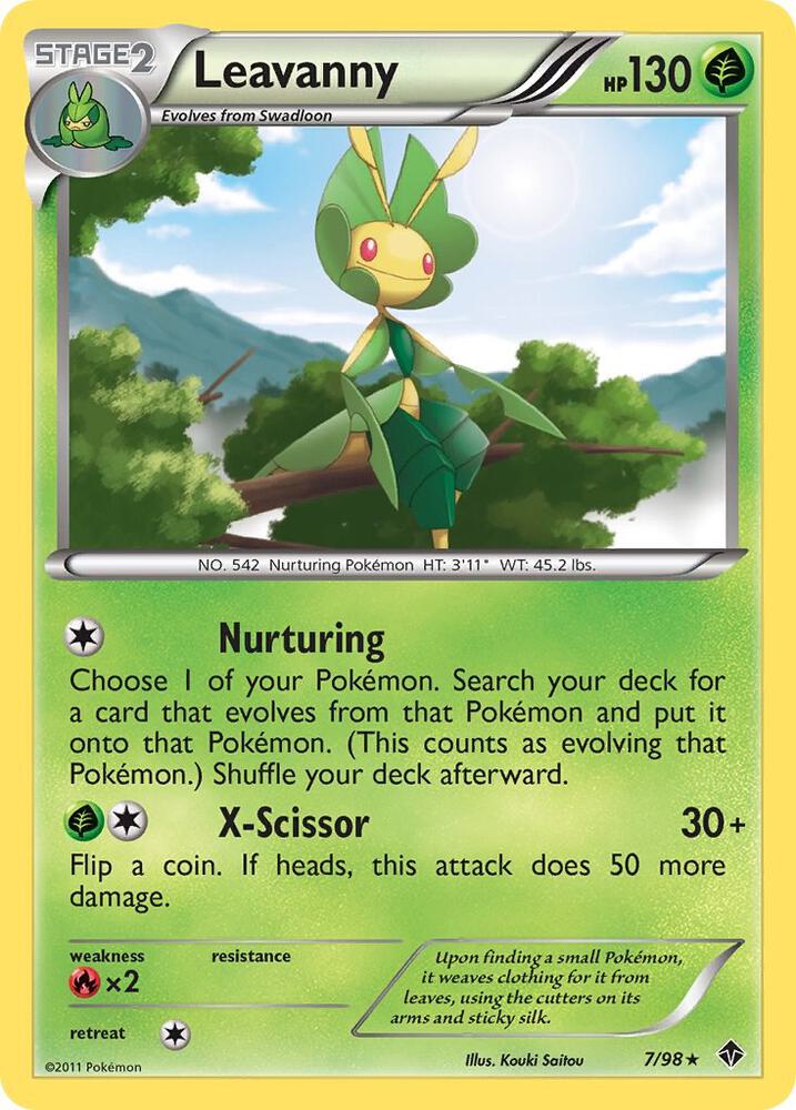 Leavanny (7) (Emerging Powers)