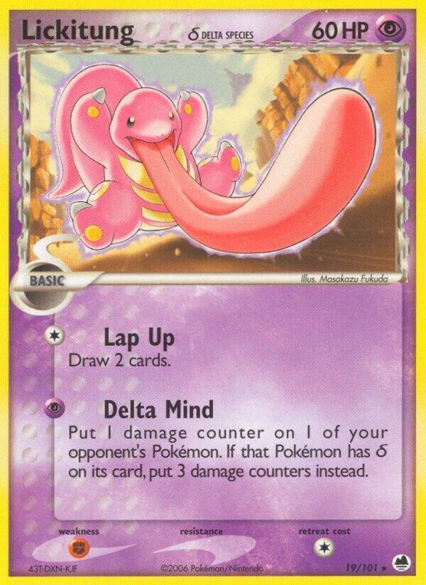 Lickitung (Delta Species) (EX Dragon Frontiers)