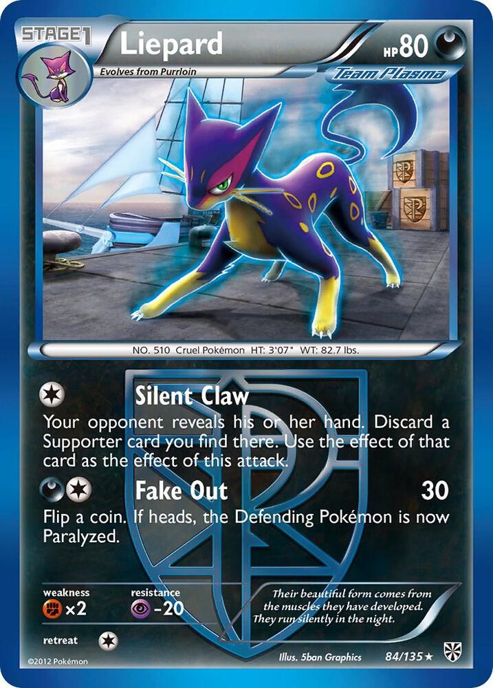 Liepard (Team Plasma) (Plasma Storm)