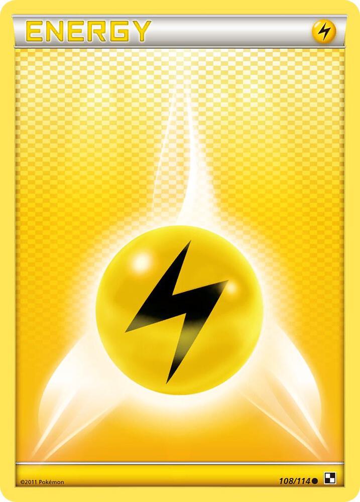 Lightning Energy (Black and White)