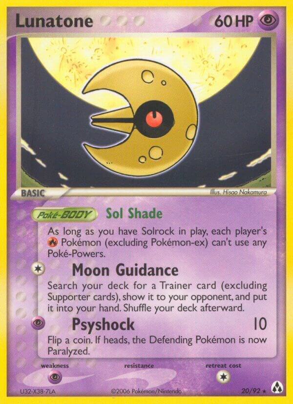 Lunatone (EX Legend Maker)