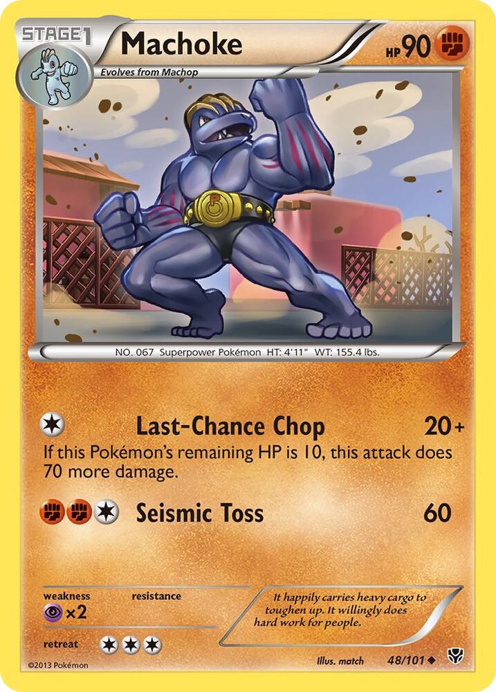 Machoke (Plasma Blast)
