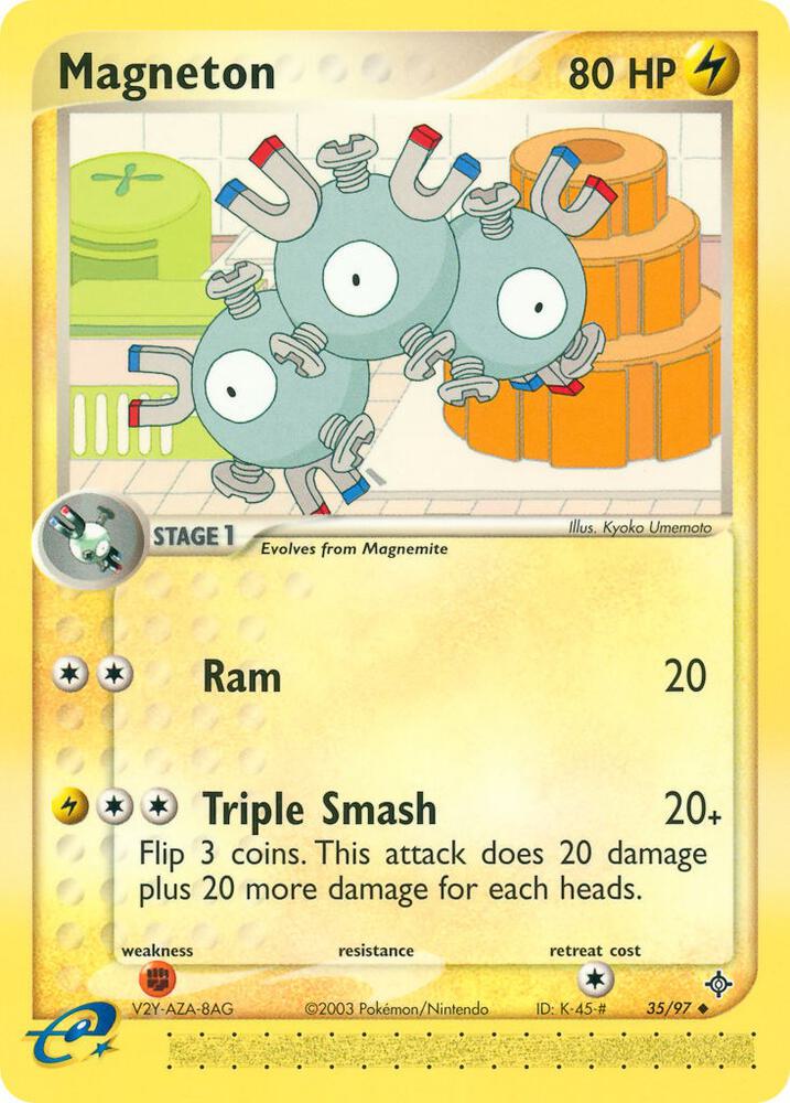 Magneton - 35/97 (EX Dragon)