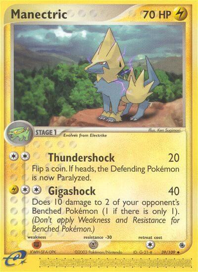 Manectric - 39/109 (EX Ruby and Sapphire)