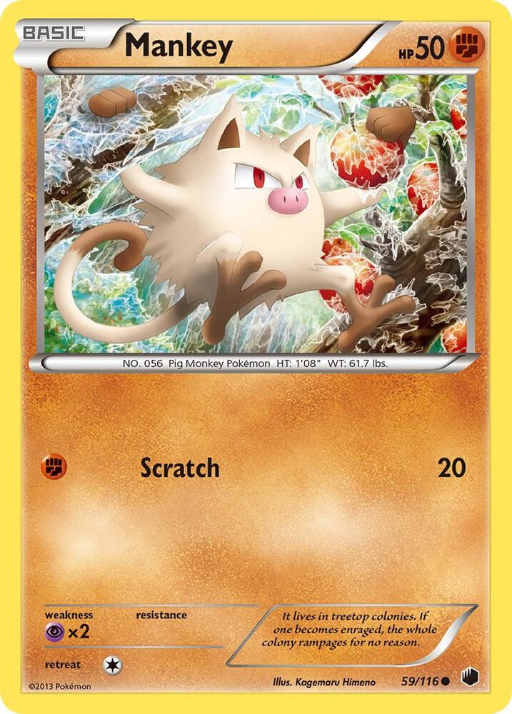 Mankey (Plasma Freeze)