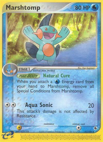 Marshtomp - 41/109 (EX Ruby and Sapphire)