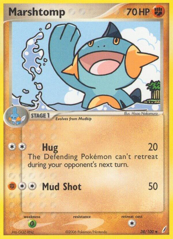 Marshtomp - 038/100 (EX Crystal Guardians)