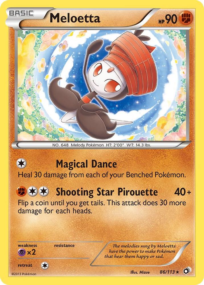 Meloetta (86) (Legendary Treasures)