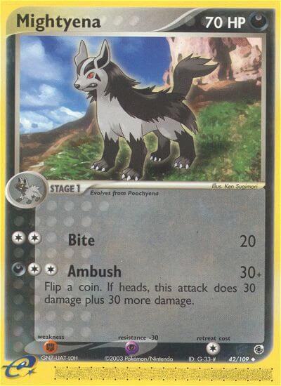 Mightyena - 42/109 (EX Ruby and Sapphire)