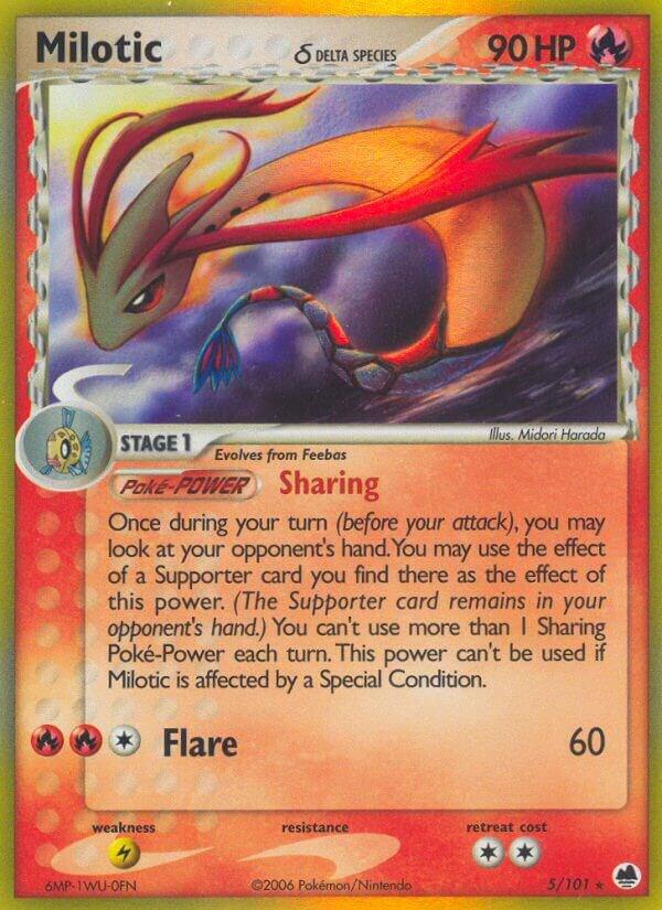 Milotic (Delta Species) (EX Dragon Frontiers)