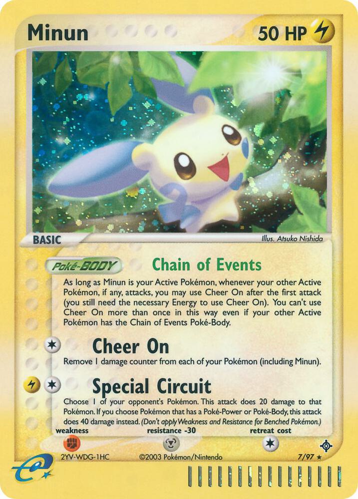 Minun (EX Dragon)