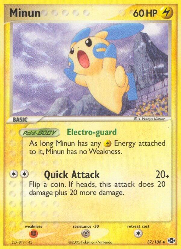 Minun (EX Emerald)