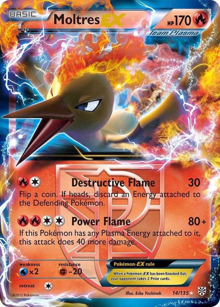 Moltres EX (Team Plasma) (Plasma Storm)