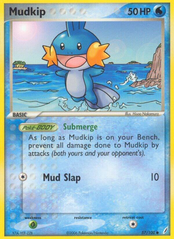 Mudkip - 057/100 (EX Crystal Guardians)