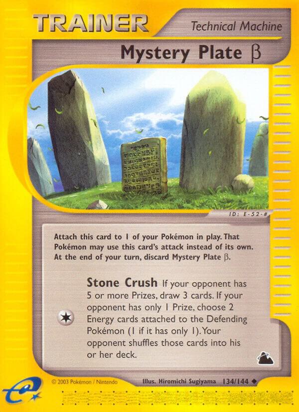 Mystery Plate Beta (Skyridge)