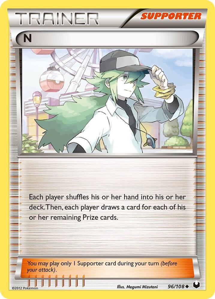 N (Supporter) (Dark Explorers)