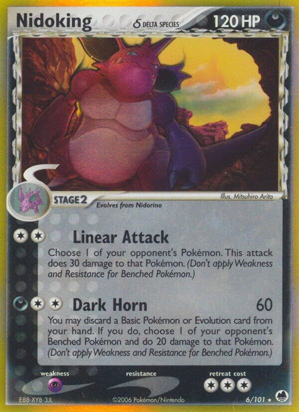 Nidoking (Delta Species) (EX Dragon Frontiers)