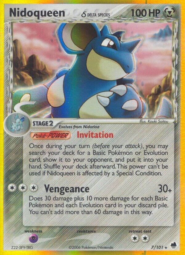 Nidoqueen (Delta Species) (EX Dragon Frontiers)
