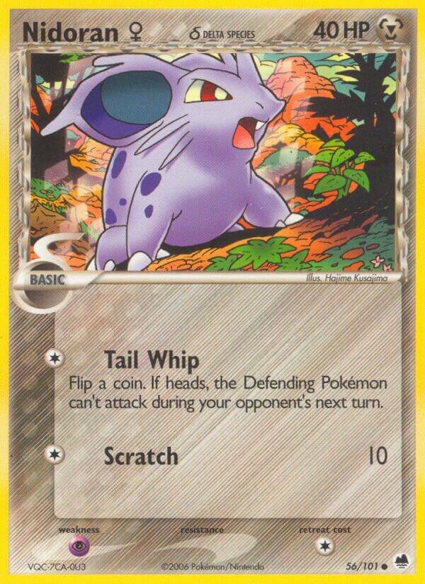 Nidoran F (Delta Species) (EX Dragon Frontiers)