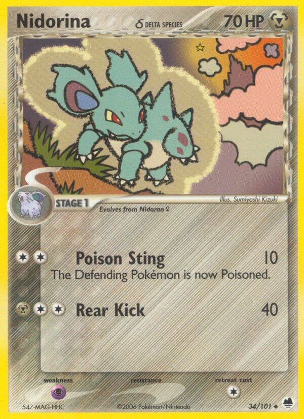 Nidorina (Delta Species) (EX Dragon Frontiers)
