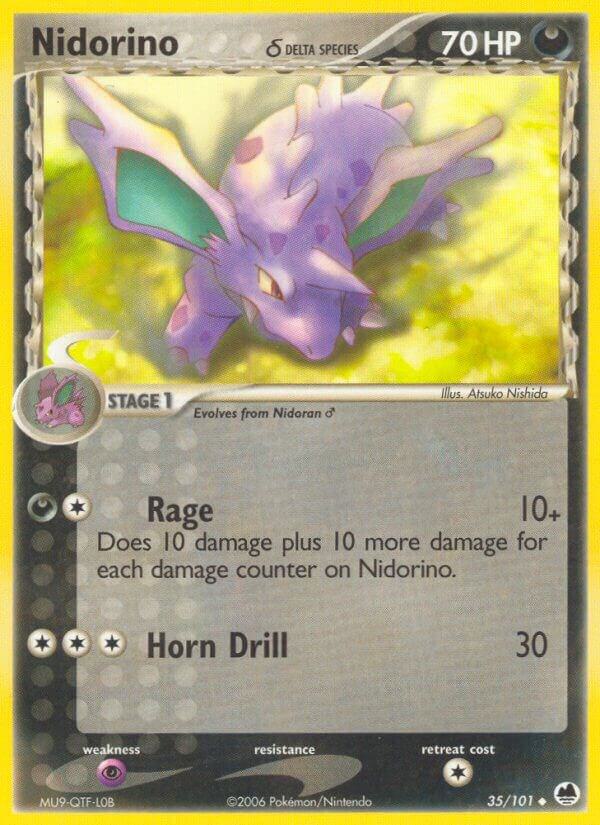 Nidorino (Delta Species) (EX Dragon Frontiers)