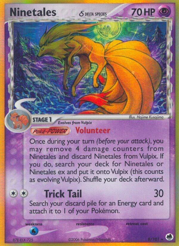 Ninetales (Delta Species) (EX Dragon Frontiers)